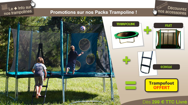 Pack promo France Trampoline