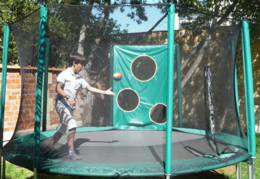 Accessoire de trampoline : La cage Trampo Foot
