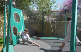 Accessoire de trampoline : La cage Trampo Foot