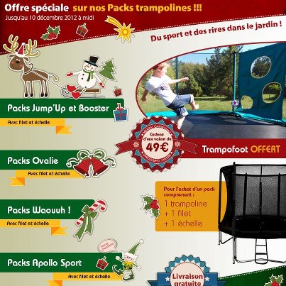 TrampoFoot pour trampoline